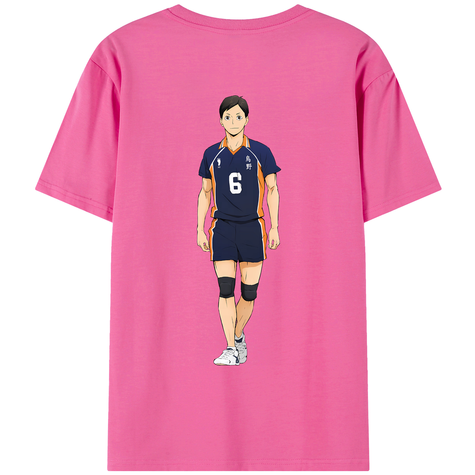 （画像用） ハイキュー!! Haikyu!! レディース半袖Tシャツ(バックプリント)